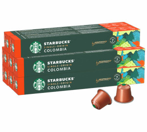 80 Nespresso* Original Kompatible Kapseln Colombia– Starbucks - MaxiCoffee