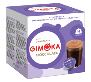 16 Nescafe* Dolce Gusto* Kompatible Kapseln Cioccolata – Gimoka - MaxiCoffee