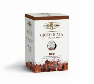 10 Nescafe* Dolce Gusto* Kompatible Kapseln Cioccolata – Miscela D'oro - MaxiCoffee