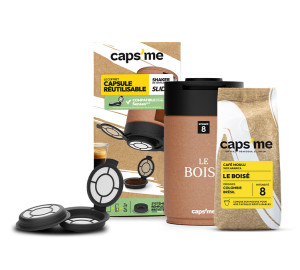 Caps Me Wiederverwendbare Kapseln Kompatibel Mit Senseo® - Slide Set Kompatibel Mit Senseo® - Caps'me - MaxiCoffee