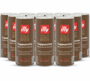 Café Illy Illy - Cold Brew Cappuccino - 12 Dosen 250 Ml - MaxiCoffee