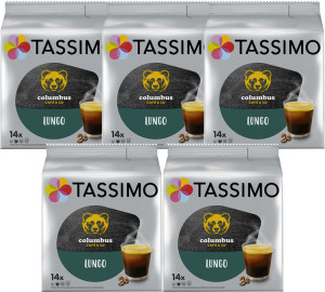 Columbus Café & Co Tassimo - Columbus Lungo - 70 Tassimo Kapseln - MaxiCoffee