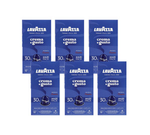 180 Nespresso* Original Kompatible Kapseln Crema & Gusto Classico – Lavazza - MaxiCoffee