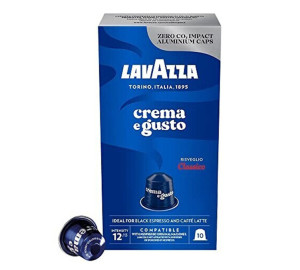 10 Nespresso* Original Kompatible Kapseln Crema & Gusto – Lavazza - MaxiCoffee