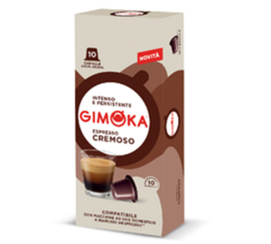 10 Nespresso* Original Kompatible Kapseln Cremoso – Gimoka - MaxiCoffee