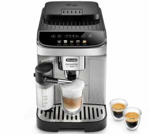 DeLonghi Expresso Broyeur De'Longhi Magnifica Evo Feb 2961.sb Lattecrema  -  Machine à café à grain 1450 W - MaxiCoffee Garantie 2 ans