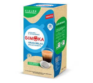 Gimoka - Gran Relax Kompostierbar- 18 Ese Pads - MaxiCoffee
