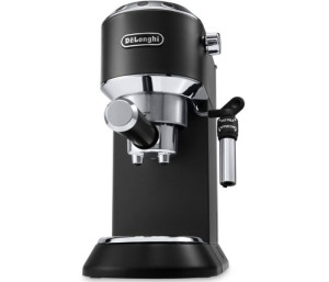 DeLonghi Siebträgermaschine De'Longhi Dedica Ec685.bk Schwarz + Geschenkangebot - 1350 W - MaxiCoffee