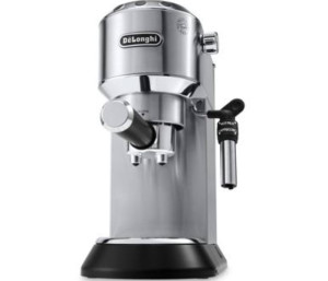 DeLonghi Siebträgermaschine De'Longhi Dedica Ec685.m - Edelstahl Gebürstet + Geschenkangebot - 1350 W - MaxiCoffee