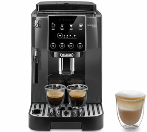 DeLonghi Expresso Broyeur De'Longhi Magnifica Start Feb 2222.gb - Gris  -  Machine à café à grain 1450 W - MaxiCoffee Garantie 2 ans