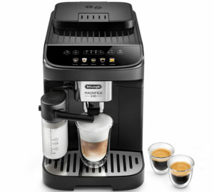 DeLonghi Expresso Broyeur De'Longhi Magnifica Evo Feb 2961.b Lattecrema - Noir  -  Machine à café à grain 1450 W - MaxiCoffee Garantie 2 ans