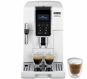DeLonghi Expresso Broyeur De'Longhi Dinamica Blanche Feb 3535.w Blanc  -  Machine à café à grain 1450 W - MaxiCoffee Garantie 3 ans