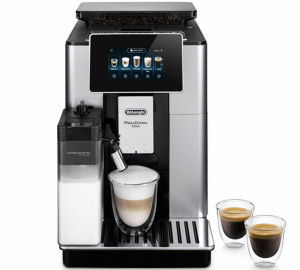DeLonghi Expresso Broyeur De'Longhi Primadonna Soul Ecam 610.55.sb Gris  -  Machine à café à grain 1450 W - MaxiCoffee Garantie 3 ans