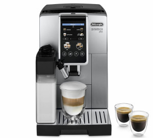 DeLonghi Expresso Broyeur  De'Longhi Dinamica Plus Feb 3885.sb - Gris  -  Machine à café à grain 1450 W - MaxiCoffee Garantie 2 ans