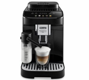 DeLonghi Expresso Broyeur De'Longhi Magnifica Evo Ecam 290.61.b Lattecrema - Noir  -  Machine à café à grain 1450 W - MaxiCoffee Garantie 2 ans