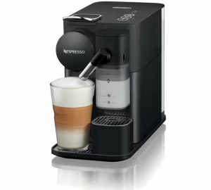 DeLonghi De'longhi Kapselmaschine Nespresso Lattissima One Schwarz - - MaxiCoffee