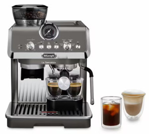 DeLonghi De'longhi Siebträgermaschine La Specialista Arte Evo Titanium - 1550 W - MaxiCoffee 2 Jahre Garantie