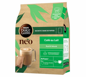 Nescafe Dolce Gusto Neo Nescafe® Milchkaffee Dolce Gusto® Neo - 12 Kapseln - MaxiCoffee