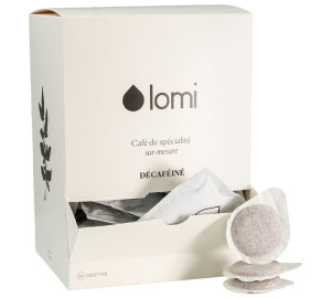 Café Lomi - 50 Ese-pads Entkoffeiniert - MaxiCoffee