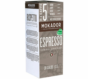Mokador Castellari Tazza Grande 20 Ese Pads - MaxiCoffee