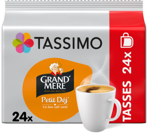 24 Tassimo Pads - Grand Mère Petit Déjeuner - Tassimo - MaxiCoffee