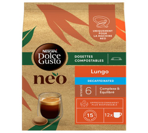 Nescafe Dolce Gusto Neo Neo By Nescafé Dolce Gusto® - 12 Kapseln - Lungo Decaffeinato - MaxiCoffee