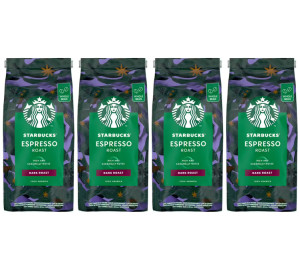 Starbucks Espresso Roast - Kaffeebohnen 4 X 450 G - MaxiCoffee