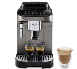 DeLonghi Expresso Broyeur De'Longhi Magnifica Evo Feb 2942.tb - Titanium  -  Machine à café à grain 1450 W - MaxiCoffee Garantie 2 ans