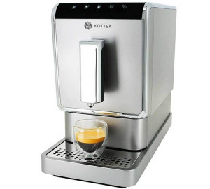 Expresso Broyeur Kottea Espressima Silver Ck307s Garantie 3 Ans  -  Machine à café à grain 1450 W - MaxiCoffee Garantie 3 ans
