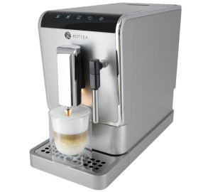 Expresso Broyeur Kottea Espressima Silver Buse Vapeur Ck307s.bv  -  Machine à café à grain 1450 W - MaxiCoffee Garantie 3 ans