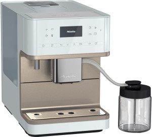 Expresso Broyeur Miele Cm6360 Milkperfection Bb Cleansteelmetallic  -  Machine à café à grain 1500 W - MaxiCoffee Garantie 2 ans