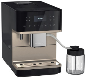 Expresso Broyeur Miele Cm 6360 Milk Perfection Nr Cleansteelmetallic  -  Machine à café à grain 1500 W - MaxiCoffee Garantie 2 ans