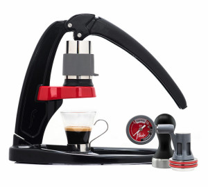 Handhebelmaschine Flair Espresso Classic Schwarz Mit Manometer-set - - MaxiCoffee