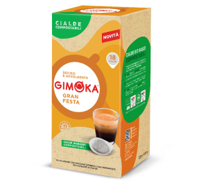 Gimoka - Gran Festa Kompostierbar- 18 Ese Pads - MaxiCoffee