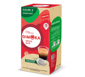 Gimoka - Gran Bar Kompostierbar- 18 Ese Pads - MaxiCoffee