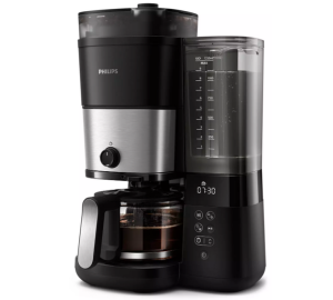 Philips - Filterkaffeemaschine Grain Rew Hd7900-50 - Schwarz - - MaxiCoffee 2 Jahre Garantie
