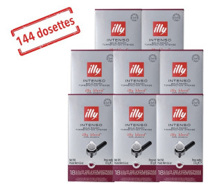 Café Illy 144 Ese-pads Röstung Intenso - Illy - MaxiCoffee