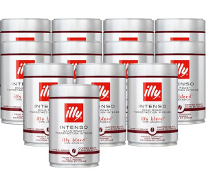 Café Illy Illy - Espresso Intenso (scura) - Kaffeebohnen 12 X 250 G - MaxiCoffee