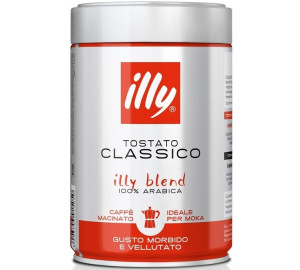 Café Illy Illy - Espresso Moka - Gemahlener Kaffee Für Espressokocher -250 G - MaxiCoffee