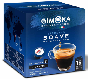 Gimoka Soave Kapseln Kompatibel A Modo Mio - 16 Kapseln - MaxiCoffee