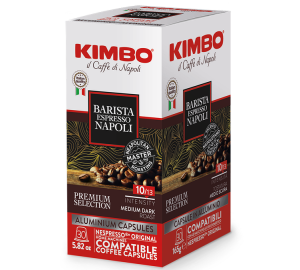 30 Nespresso* Original Kompatible Kapseln Espresso Barista Napoli – Kimbo - MaxiCoffee