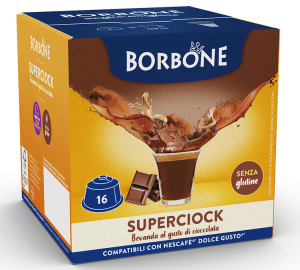 Caffè Borbone 16 Nescafe* Dolce Gusto* Kompatible Kapseln Superciock – Caffe Borbone - MaxiCoffee