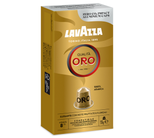 10 Nespresso* Original Kompatible Kapseln Espresso Qualita Oro – Lavazza - MaxiCoffee