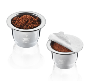 GEFU® 2 Nespresso* Original Kompatible Verschlussdeckel Conscio – Gefu - MaxiCoffee