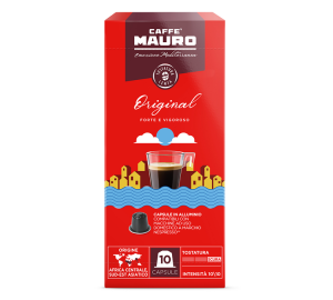 10 Nespresso* Original Kompatible Kapseln Original – Caffè Mauro - MaxiCoffee