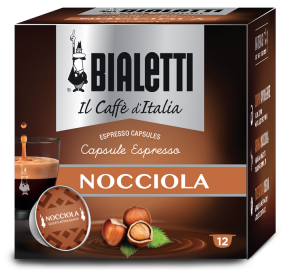 Bialetti - Kapseln Für Mokespresso Nocciola - 12 Kapseln - MaxiCoffee