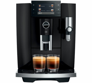 Jura - Kaffeevollautomat – E8 Piano Black (ed) - Smart Connect Inklusive - 1450 W - MaxiCoffee 3 Jahre Garantie