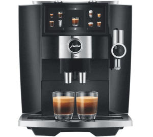 Jura - Kaffeevollautomat - J8 Twin Diamond Black - 2300 W - MaxiCoffee 3 Jahre Garantie