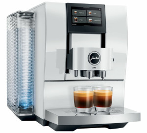 Jura - Kaffeevollautomat Z10 White Eb Smart Connect Inklusive - 1450 W - MaxiCoffee 3 Jahre Garantie