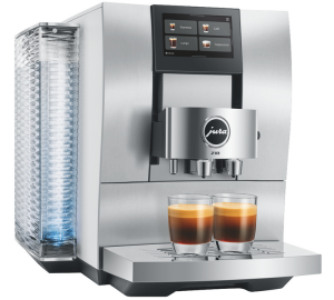 Jura - Kaffeevollautomat Z10 White Aluminium Eb Smart Connect Inklusive - 1450 W - MaxiCoffee 3 Jahre Garantie